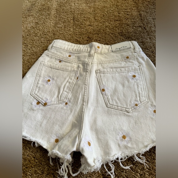 Angel Kim high waisted jean shorts; perfect condition - Picture 5 of 7